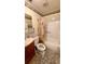 Clean bathroom with tub/shower combo and updated vanity at 4746 Azalea Dr # 209, New Port Richey, FL 34652