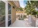 Balcony with courtyard and building view at 5406 Captains Ct, New Port Richey, FL 34652