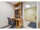 Business center with computer and printer at 11644 Spindrift Loop, Hudson, FL 34667