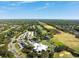 Expansive aerial view of the community featuring a meticulously maintained golf course and well-planned residential areas at 121 Lindsay Ln # 31, Oldsmar, FL 34677