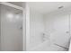 Clean bathroom with a shower-tub combination at 121 Lindsay Ln # 31, Oldsmar, FL 34677