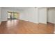Spacious living room with sliding doors to the outside at 121 Lindsay Ln # 31, Oldsmar, FL 34677