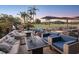 Comfortable outdoor seating area with golf course views at 121 Lindsay Ln # 31, Oldsmar, FL 34677