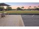 Charming outdoor patio with scenic golf course views at 121 Lindsay Ln # 31, Oldsmar, FL 34677