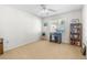Bedroom with built-in shelving and workspace at 8190 Sturbridge Ct, Weeki Wachee, FL 34613