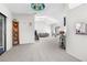Open concept living room with views into kitchen and dining areas at 8190 Sturbridge Ct, Weeki Wachee, FL 34613