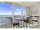 Dining area with water and city views at 8251 Brent St # 936, Port Richey, FL 34668