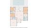 A floor plan layout of a home, including rooms, dimensions, and features at 1130 Aladdin Rd, Spring Hill, FL 34609