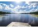 Scenic lake view from the community dock at 11645 Belle Haven Dr, New Port Richey, FL 34654