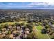 Aerial view of homes and golf course community at 12814 Wedgewood Way # C, Hudson, FL 34667