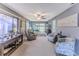 Spacious living room with comfortable seating and large windows at 12814 Wedgewood Way # C, Hudson, FL 34667
