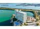 Condominium with pool overlooking scenic waterways at 31 Island Way # 505, Clearwater Beach, FL 33767