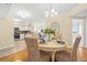 Dining area adjacent to the kitchen, offering both functionality and style at 4516 Seagull Dr # 805, New Port Richey, FL 34652