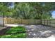 Fenced backyard with a wooden fence and concrete patio at 4629 26Th S Ave, St Petersburg, FL 33711