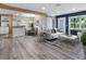 Open concept living and dining area with hardwood floors at 4629 26Th S Ave, St Petersburg, FL 33711