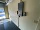 Garage with electrical panel and ample space at 11556 Linden Dr, Spring Hill, FL 34608