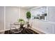 Modern dining area with a small table and kitchen view at 4209 Prince Pl # A, New Port Richey, FL 34652