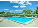 Inviting community pool with ample deck space and lounge chairs at 4209 Prince Pl # A, New Port Richey, FL 34652