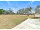 Large backyard with shed and open space at 5085 Bone Ln, Brooksville, FL 34604