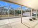 Enjoy the view from this large screened patio at 5085 Bone Ln, Brooksville, FL 34604