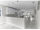 Spacious kitchen boasting white cabinets and a large island at 8290 40Th N St, Pinellas Park, FL 33781