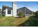 Single Gathering home with a screened pool and spacious backyard at 8540 Caitlin Ct, Hudson, FL 34667
