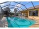 Refreshing pool, screened for added privacy at 9470 Montebello Ln, Spring Hill, FL 34608