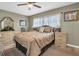 Bright bedroom with a comfortable bed and plenty of closet space at 1701 Pinehurst Rd # 9-H, Dunedin, FL 34698