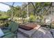 Hot tub on patio under screened enclosure at 2647 Royal Ridge Dr, Spring Hill, FL 34606