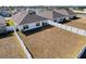Aerial view of home showcasing a large backyard at 3337 Autumn Amber Dr, Spring Hill, FL 34609