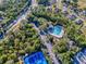 Community pool and tennis courts at 3337 Autumn Amber Dr, Spring Hill, FL 34609