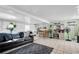 This inviting living room is bright, open, and features tile flooring and ample space at 3337 Darlington Rd, Holiday, FL 34691
