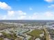 Aerial view of community and surrounding waterfront at 455 Alt 19 S # 163, Palm Harbor, FL 34683