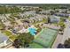 Community pool and tennis courts at 455 Alt 19 S # 163, Palm Harbor, FL 34683