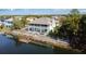 Waterfront property with large backyard and dock at 3207 Hibiscus Dr, Hernando Beach, FL 34607