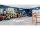 Game room with pool table, seating area, and storage at 3207 Hibiscus Dr, Hernando Beach, FL 34607