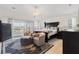 Spacious main bedroom with water views and private access to balcony at 3207 Hibiscus Dr, Hernando Beach, FL 34607