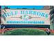 Gulf Harbors Condominiums signage at entrance at 4829 Onyx Ln # 102, New Port Richey, FL 34652