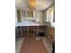 Under construction kitchen with new cabinets at 4829 Onyx Ln # 102, New Port Richey, FL 34652