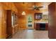 Charming kitchen area with wood cabinetry and plenty of natural light at 6051 Valley Spring Dr, Brooksville, FL 34601