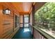 Inviting screened-in porch with wood finishes and screened exterior at 6051 Valley Spring Dr, Brooksville, FL 34601