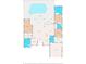 Detailed floor plan showcasing the layout of the home with dimensions and room names at 10124 Southern Breeze Ct, Weeki Wachee, FL 34613