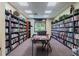 Inviting community library with extensive bookshelves, reading nooks, and a cozy atmosphere for residents at 8148 Ambersweet Pl, Land O Lakes, FL 34637