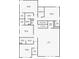 Detailed floor plan showcasing the layout of the home, including bedrooms, bathrooms, and living spaces at 9173 Shadyside Ln, Land O Lakes, FL 34637
