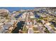 Waterfront homes sit on canals, offering access to the ocean and beautiful views from almost every home at 13705 Allyn Dr, Hudson, FL 34667