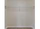 Simple closet with one wire shelf at 13705 Allyn Dr, Hudson, FL 34667