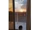 Scenic sunset view from the window and patio at 3308 Oleander Dr, Hernando Beach, FL 34607