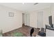 Office with a desk, chair, and monitor, perfect for working from home at 3323 Parlow Ave, Spring Hill, FL 34606