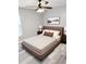 Comfortable bedroom with a neutral color scheme, featuring a plush bed, and matching nightstands at 4218 San Rafael Ave, New Port Richey, FL 34655