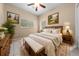 Bedroom with bright paint, neutral decor, and lots of natural light at 16325 Hibiscus Rd, Brooksville, FL 34601